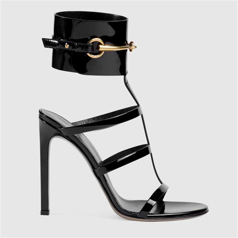 vintage gucci shell tassel ankle strap sandals|Gucci Ankle Strap Sandals .